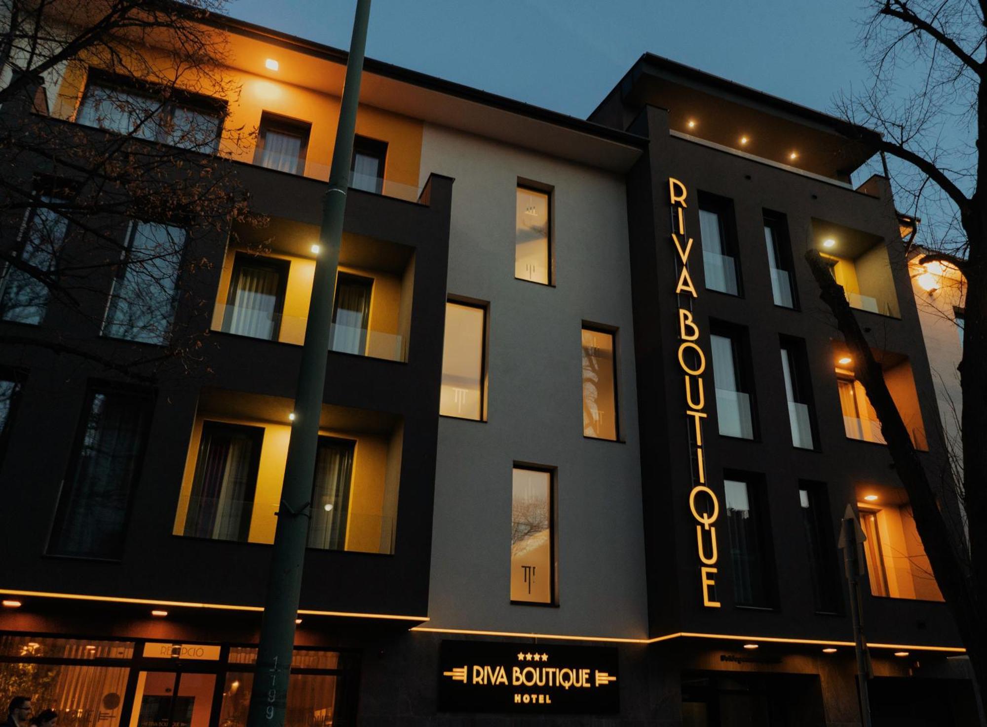 Riva Boutique Hotel Сегед Екстериор снимка